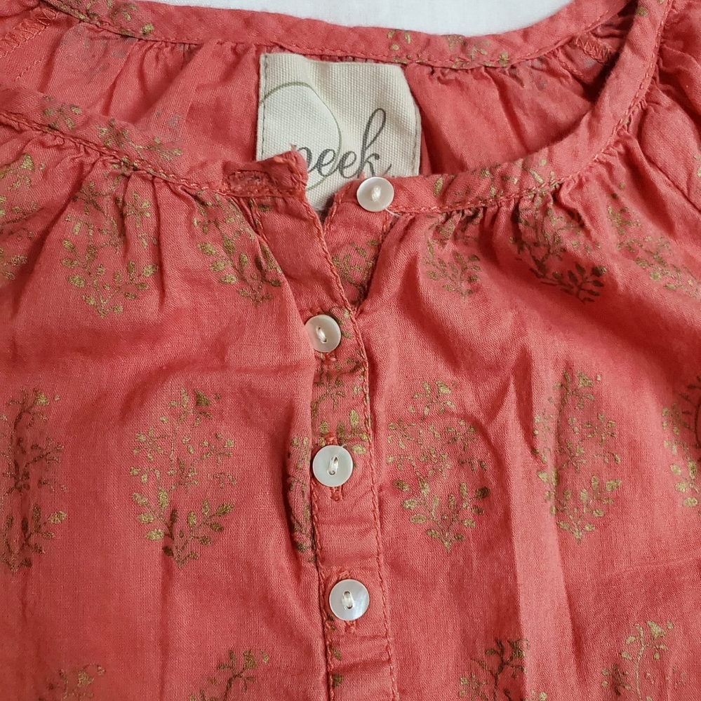 Peek paisley short sleeve blouse - Picture 2 of 6